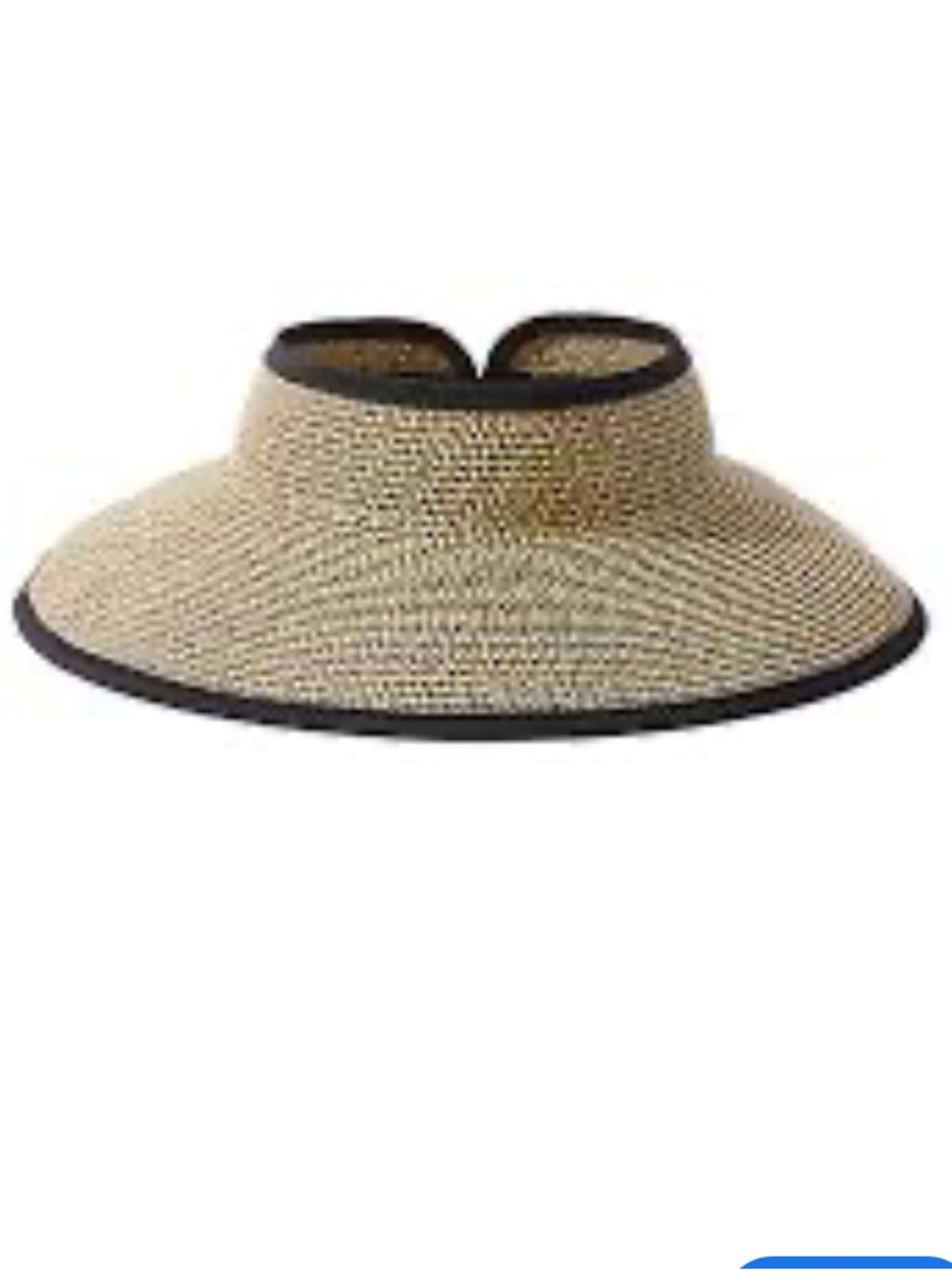 HBY Miami Olive Green Adjustable Woven Sun Visor Hat